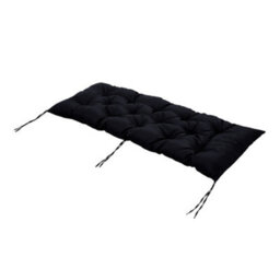 Living And Home Garden Bench Swing Chair Seat Pad Cushion Rectangular Seat Pad For Indoor Ourdoor,black - thumbnail 3