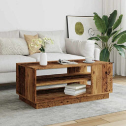 Berkfield Coffee Table Old Wood 102X55X43 Cm Engineered Wood - thumbnail 3