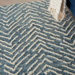 Ivory Handmade Wool ,abstract Geometric,modern Rug For Bedroom & Living Room-114Cm X 175Cm - thumbnail 5