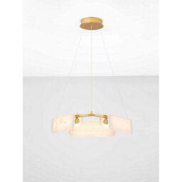 Luminosa Lighting Luminosa Aider Integrated Led Pendant Ceiling Light Brass Gold Triac Dimmable Led 34W 2146Lm 3000K - thumbnail 4