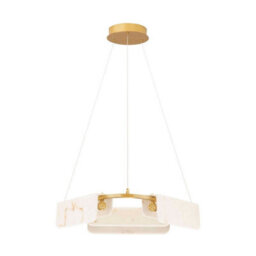 Luminosa Lighting Luminosa Aider Integrated Led Pendant Ceiling Light Brass Gold Triac Dimmable Led 34W 2146Lm 3000K - thumbnail 1