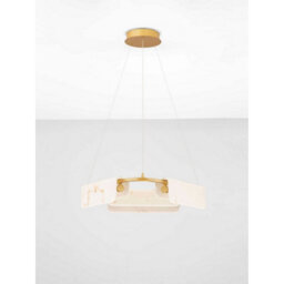 Luminosa Lighting Luminosa Aider Integrated Led Pendant Ceiling Light Brass Gold Triac Dimmable Led 34W 2146Lm 3000K - thumbnail 3