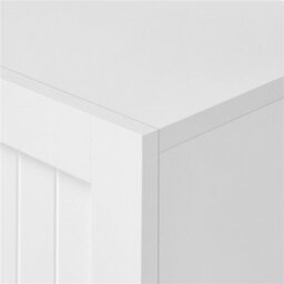 Yaheetech White Wall Mounted Bathroom Cabinet With 3 Doors Adjustable Shelf - thumbnail 9