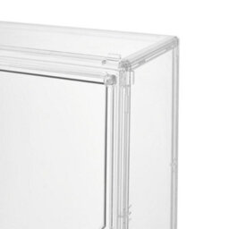 Thehotsale Wall Mount Plastic Transparent Box 3-Tier Storage Display Case - thumbnail 7