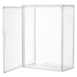 Thehotsale Wall Mount Plastic Transparent Box 3-Tier Storage Display Case - thumbnail 5