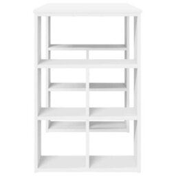 Walplus Desk With Shelf White 90 X 50 X 75 Cm Engineered Wood - thumbnail 6