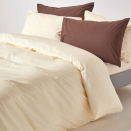 Homescapes Cream Egyptian Cotton Single Duvet Cover With One Pillowcase, 200 Tc - thumbnail 5
