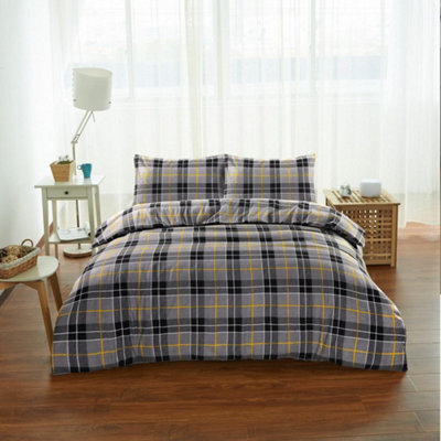 Homes & Linen Luxuries Campus Printed Duvet Quilt Cover + Pillow Case Bedding Set All Size