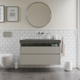Beslagsboden - Toilet Brush. Freestanding. White. Height 350 mm. - thumbnail 2