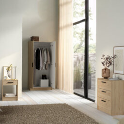 Furniture To Go Escape Wardrobe, Chest And Nightstand In Jackson Hickory - thumbnail 8