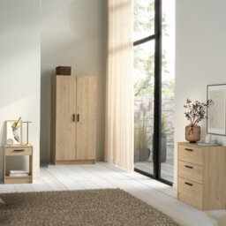 Furniture To Go Escape Wardrobe, Chest And Nightstand In Jackson Hickory - thumbnail 7