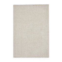 Cream Plain 25mm Thick Anti-Shed Rug For Bedroom, Living, & Dining Room, Anti-Shed Modern Plain Area Rug-160Cm X 230Cm - thumbnail 9