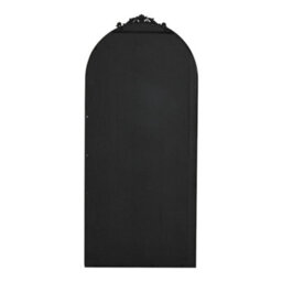 Living And Home Black Metal Shatter Proof Glass Accent Framed Mirror W 800 X H 1800mm - thumbnail 4