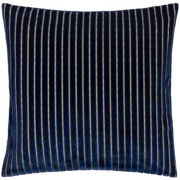 Paoletti Savoy Stripe Velvet Cushion Cover 50Cm X 50Cm - thumbnail 1