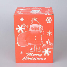 Shatchi Musical Christmas Snowglobe Large Water Ball Features Christmas Santa Tree Scene Cute Resin Base Decorations - thumbnail 7