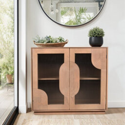 Buttercup Farm Indus Small Sideboard - Solid Wooden - L40 X W95 X H85 Cm - Brown - thumbnail 4