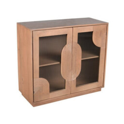 Buttercup Farm Indus Small Sideboard - Solid Wooden - L40 X W95 X H85 Cm - Brown - thumbnail 2