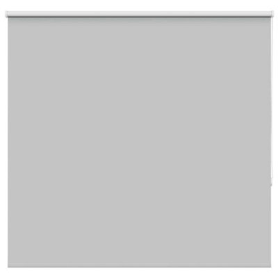Berkfield Roller Blind Blackout Light Grey 150X130 Cm Fabric Width 146.6 Cm Polyester - image 1