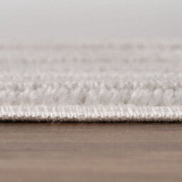 The Rugs Loft Ivory Curved Line Living Room Area Rug And Runners Soft Pile - thumbnail 7