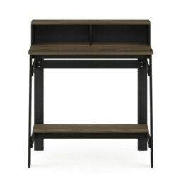 Walplus Furinno Simplistic A Frame Computer Desk, Columbia Walnut - thumbnail 5