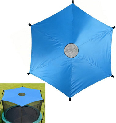 Trampoline Shade Cover, Dia 244Cm Parasol, Sun Protection Sail - image 1