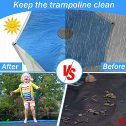 Trampoline Shade Cover, Dia 244Cm Parasol, Sun Protection Sail - thumbnail 6