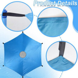 Trampoline Shade Cover, Dia 244Cm Parasol, Sun Protection Sail - thumbnail 5