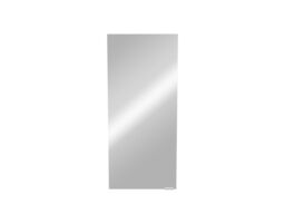 GoodHome Imandra Tall Matt Silver Mirror Effect Single Bathroom Cabinet Mirrored (H)900mm (W)400mm - thumbnail 2