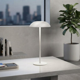 HEATON WHOLESALE Verona Ivory Wireless Touch Control Led Lamp For Bedside & Patio - thumbnail 1