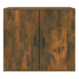 Berkfield Durable Sideboard Smoked Oak 80X33X70 Cm Engineered Wood - thumbnail 3