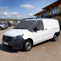 Uk Custom Covers Citroen Dispatch Windscreen Cover 2007-2016 - Dark Grey - thumbnail 2