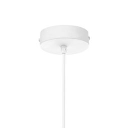 Wyld And Coco White Papier-Mâché Pendant Lamp Handmade Shade Organic Sculptural Light, W51 X D51 X H122Cm - thumbnail 7