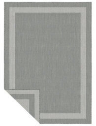 The Rugs Duo Weave Collection Outdoor Rugs In Bordered Design - thumbnail 5