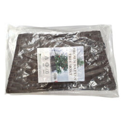 Holly International Rattan Folding Christmas Tree Skirt Brown 48Cm - thumbnail 4