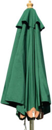 Garden Market Place The Garden Marketplace 2M Premium Hardwood Garden Parasol Umbrella Dark Green - thumbnail 1