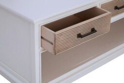 Orsina Shaker Design 3 Drawer Cabinet, Elegant Slim Drawer Cabinet, Ample Storage Cupboard Drawer For Bedroom - thumbnail 5