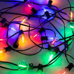 The Christmas Workshop Multicoloured Globe String Lights - thumbnail 3