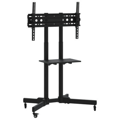 Berkfield Practical Tv Stand On Wheels 32-70 Inch Screen Max Vesa 600X400 mm 50Kg