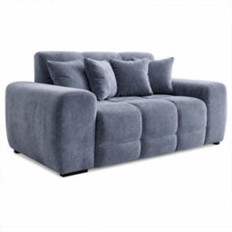 Furnishings For Less UK Jenson Grey Plush Velvet 3 + 2 Seater Sofa Set With Deep Seats - thumbnail 7