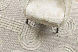 RugsX Carpet Santo Sisal 1001 Geometric White  200X290 Cm - thumbnail 5