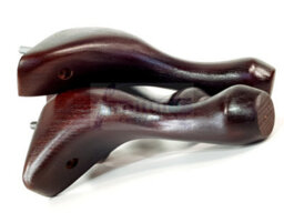 L&F Queen Anne Wooden Legs Antique Mahogany 150mm High Set Of 4 Replacement Furniture Feet Chairs Sofas Footstools M8 (8mm) - thumbnail 6