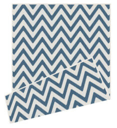 The Rugs Duo Weave Collection Outdoor Rugs In Zigzag Design - thumbnail 5