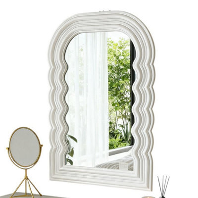 Minster 90Cm Full-Length Mirror - L3 X W60 X H90 Cm - White