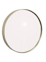Aspect Furniture Studio Round Accent Wall Mirror/vanity Mirror,antique Champagne Silver,50.5 Dia Cm - thumbnail 2