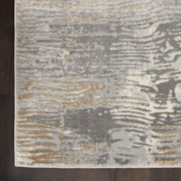 Modern Abstract Grey Beige Living Room Bedroom & Dining Room Rug-160Cm X 221Cm - thumbnail 7
