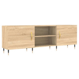 Walplus Tv Cabinet Sonoma Oak 150X30X50 Cm Engineered Wood - thumbnail 2