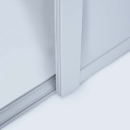 Spacepro Mirrored Pebble Framed Sliding Wardrobe Door (H)2220mm (W)762mm - thumbnail 4