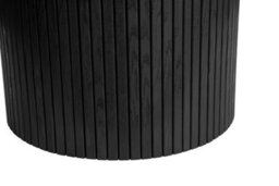 Black Round Fluted Dining Table Axel Birlea - thumbnail 8