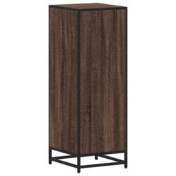 Berkfield Bathroom Cabinet Brown Oak 35X37.5X100 Cm Engineered Wood - thumbnail 8