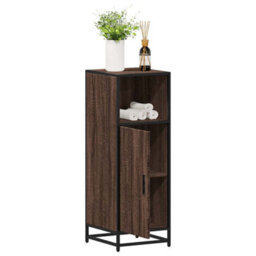 Berkfield Bathroom Cabinet Brown Oak 35X37.5X100 Cm Engineered Wood